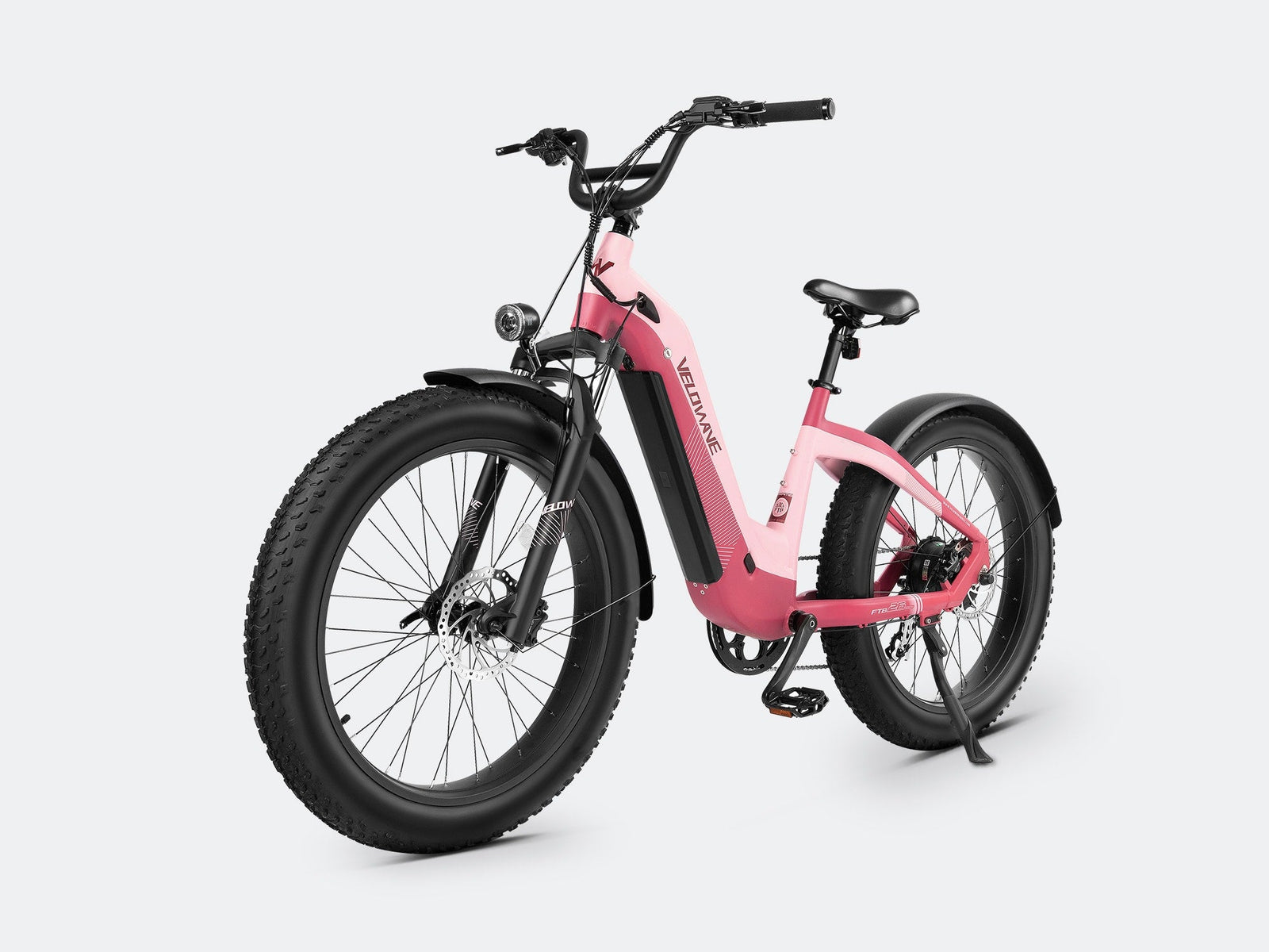 Velowave Grace 2.0 Step-Thru Electric Bike - Macaron Pink