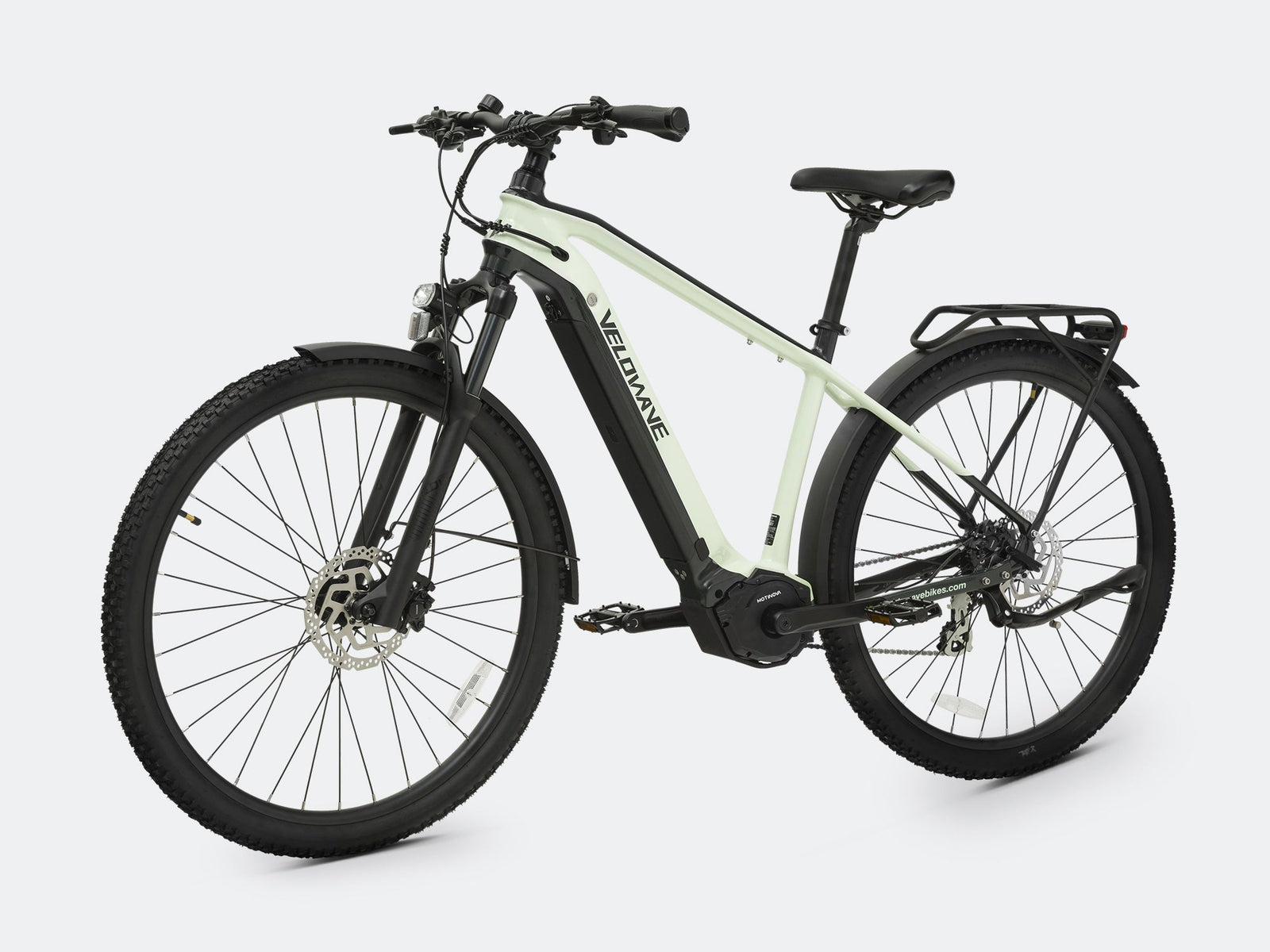 Velowave Swift M Mid-Drive Electric Bike - Macaron Green