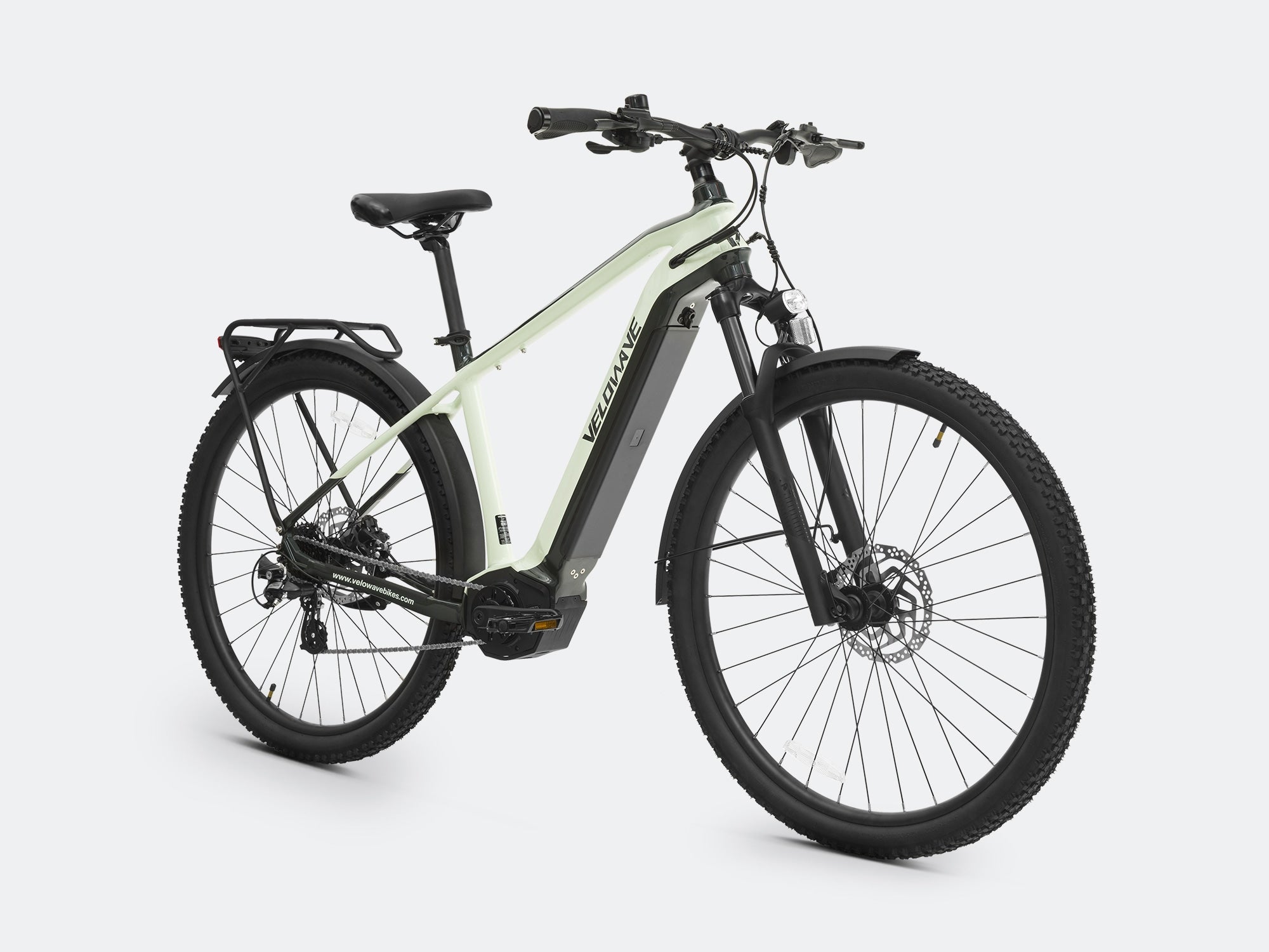 Velowave Swift M Mid-Drive Electric Bike - Macaron Green