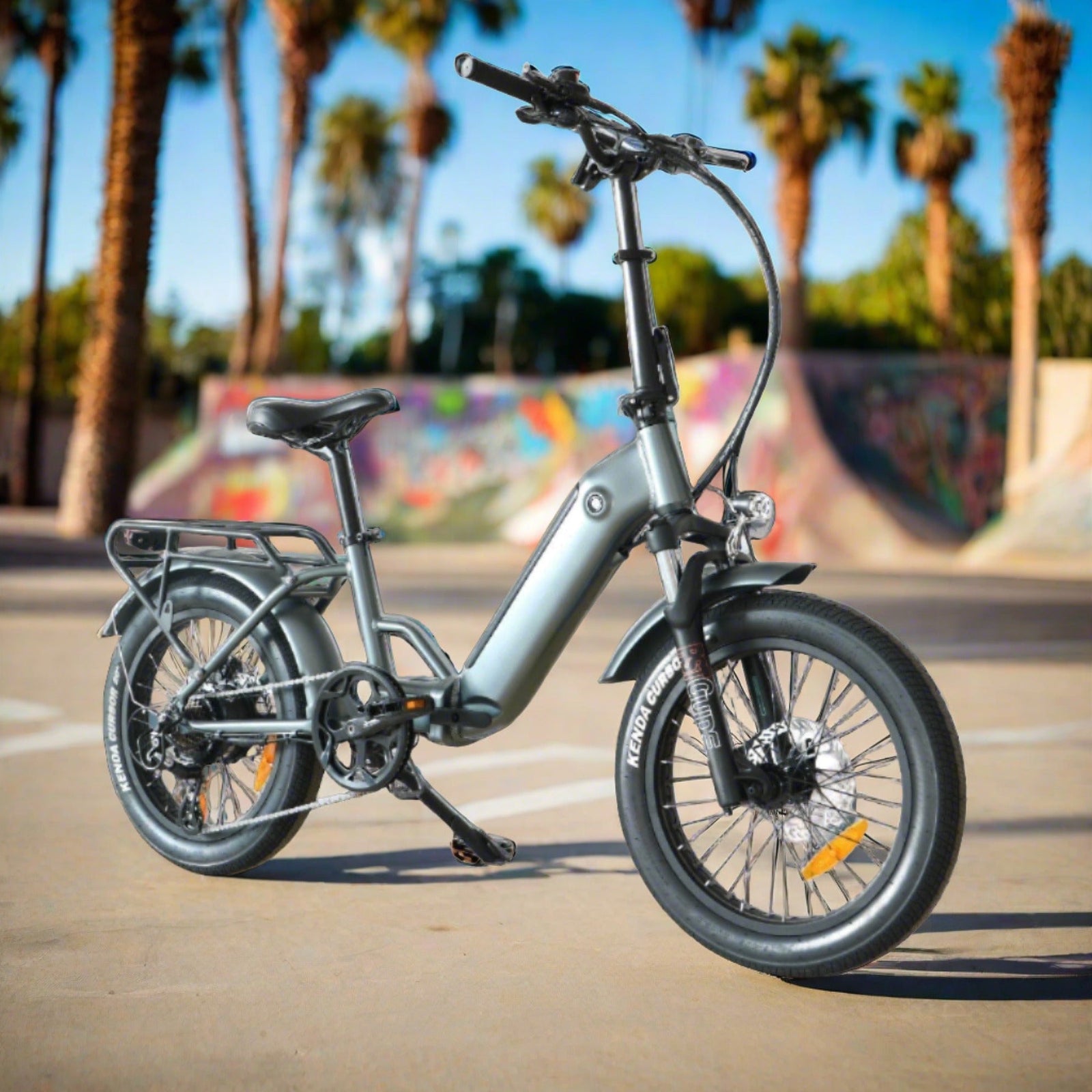 Coastal Cruiser 750w Folding Step Thru 20x3 Electric Bike