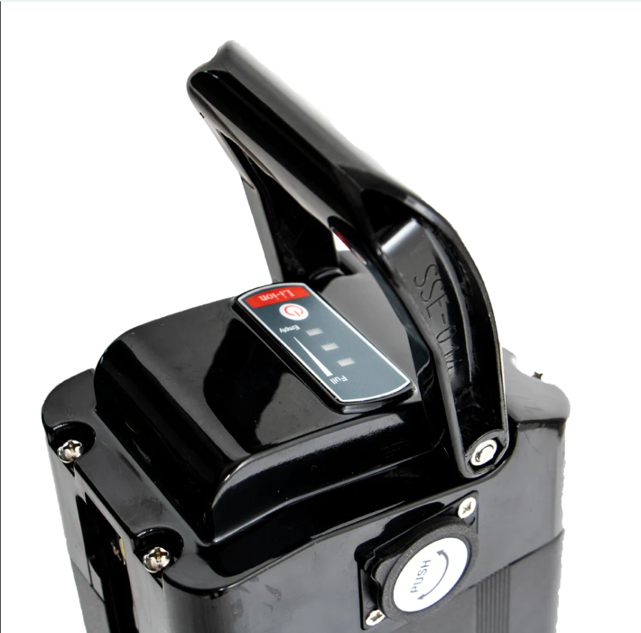 48V 21AH eBike Battery - Silver Fish/Seat Tube Style Battery - 3 Pin XLR for Coastal Cruiser