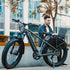 Veefa E1 26'' Step-Over Fat Tire Electric bike - Dark Gray