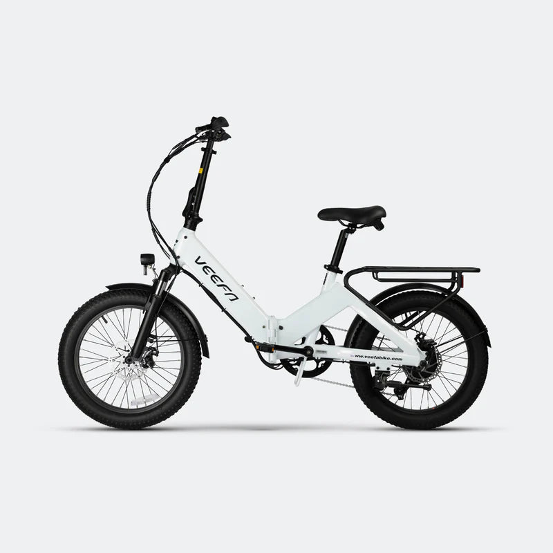 Veefa F1 20'' Folding Electric bike - White