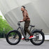 Veefa L1 26'' Step-Thru Fat Tire Electric bike - Dark Gray