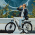 Veefa M2 27.5" City Series Electric Bike - Warm Gray