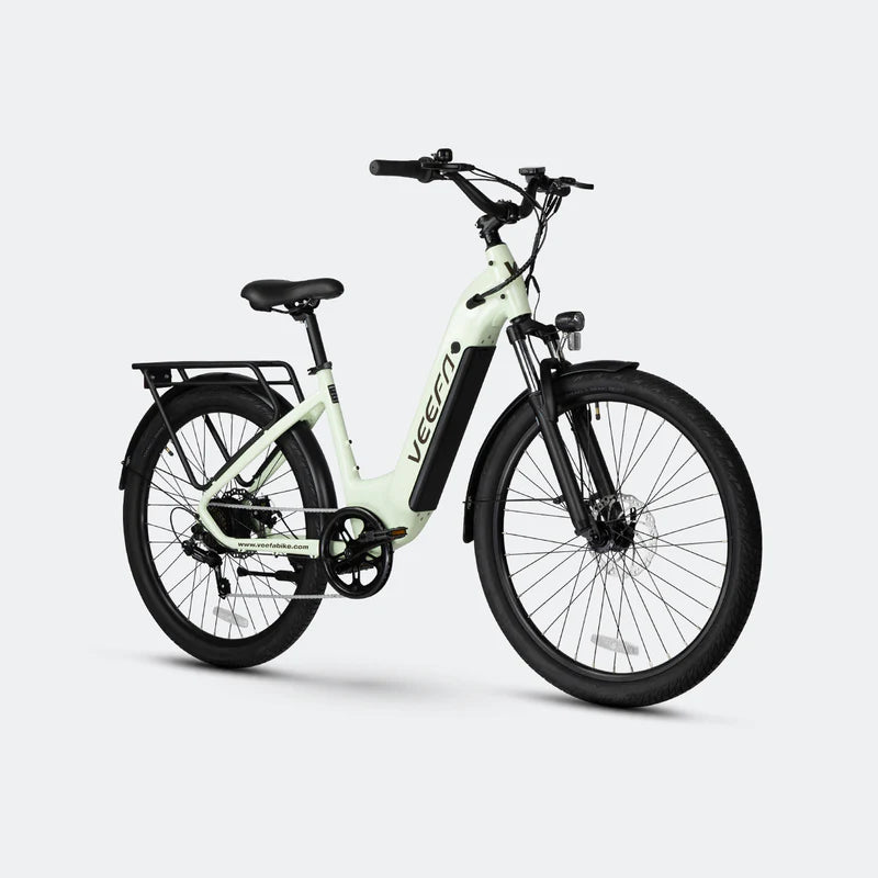 Veefa X2 27.5" City Series Electric Bike - Light Green
