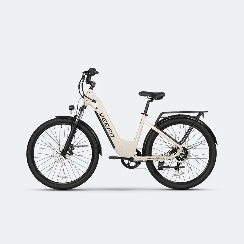 Veefa X2 27.5" City Series Electric Bike - Warm Gray