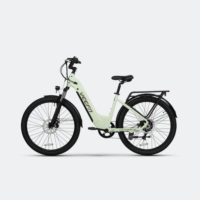 Veefa X2 27.5" City Series Electric Bike - Light Green