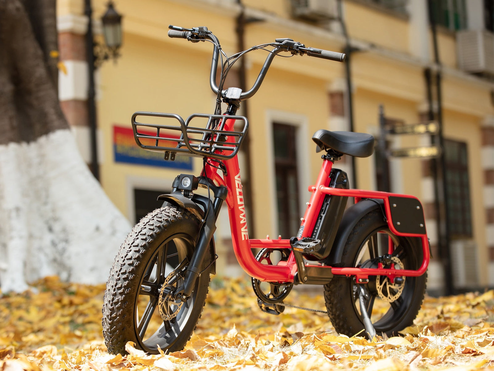 Velowave Prado S Commuter Electric Bike - Red