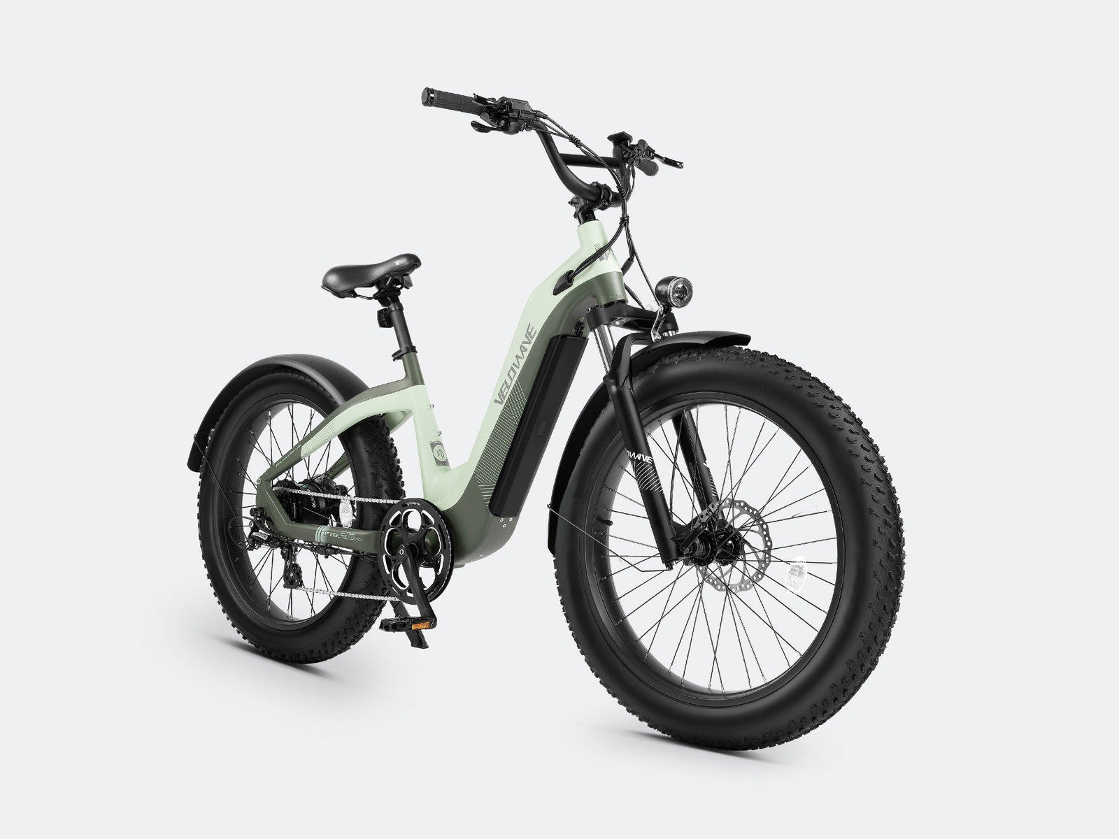 Velowave Grace 2.0 Step-Thru Electric Bike - Mint Green